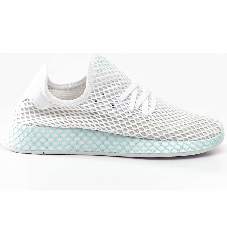 Adidas Deerupt Runner W Calzado Blanco Gris One Clear Mint multicolor