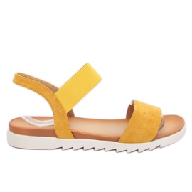 Sandalias de mujer amarillas 9001 Amarillo