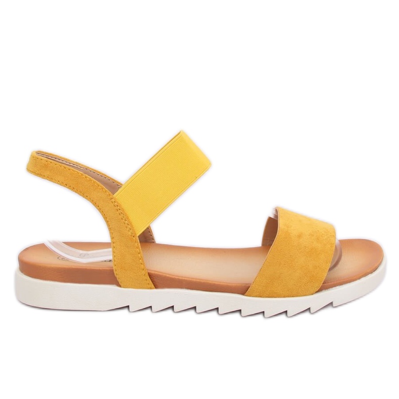 Sandalias de mujer amarillas 9001 Amarillo