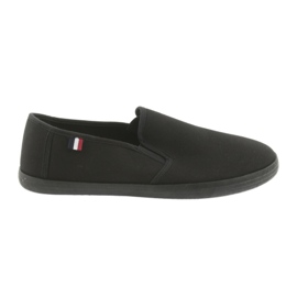 Zapatillas sin cordones ATLETICO negras negro