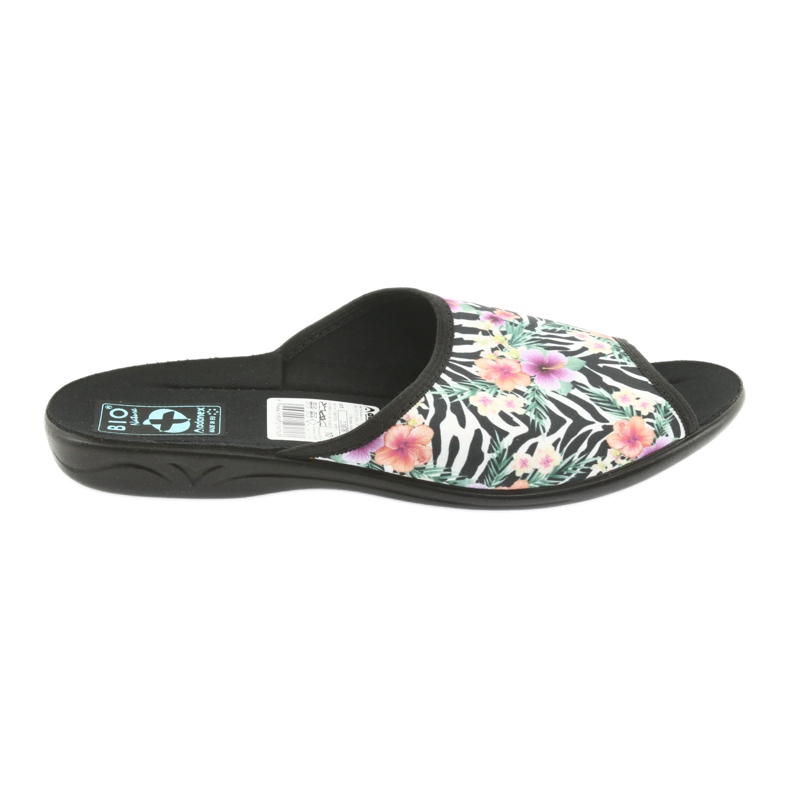 Zapatillas de mujer zebra Adanex 23876 blanco negro multicolor Zapatillas de mujer zebra Adanex 23876 blanco negro multicolor