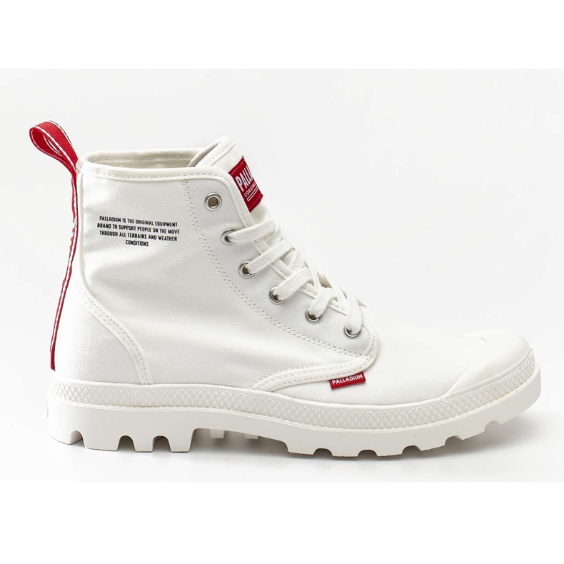 Palladium Pampa Hi Dare 116 Star White blanco