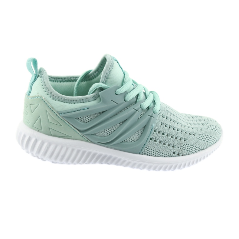Bartek, plantilla de piel 55114 Calzado deportivo Mint verde