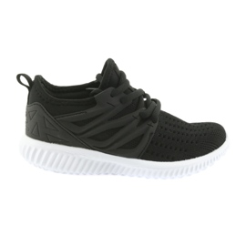 Plantilla de piel Bartek 58114 Calzado deportivo negro blanco