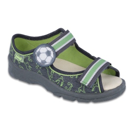 Calzado infantil befado 869X131 gris verde