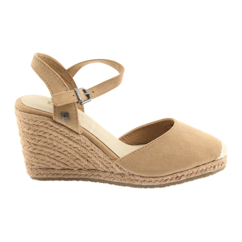 Sandalias Big Star alpargatas 274A169 C.beż marrón
