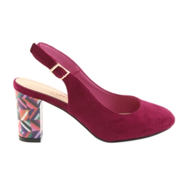 Sandalias en el poste de Sergio Leone 788 rosa