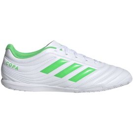 Zapatos de interior adidas Copa 19.4 In M D98075 blanco blanco