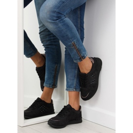 Zapatillas deportivas negras para mujer SU12P Black II-GAT negro