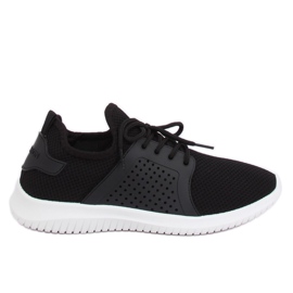 Zapatillas deportivas negras 7758-Y Black negro