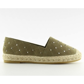 Alpargatas con tachuelas verde 5481 verde II-GAT