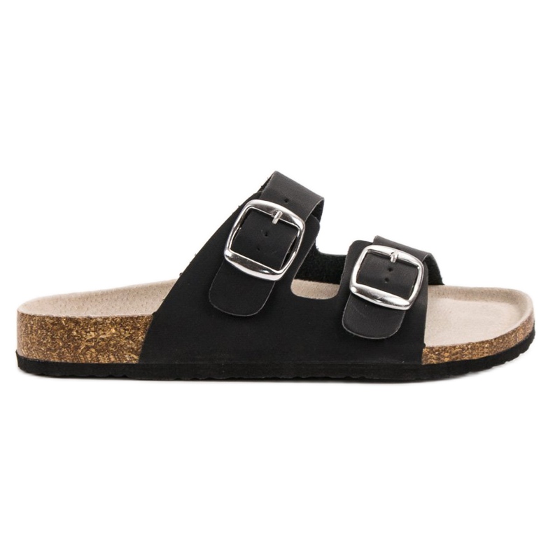Chanclas de mujer negro