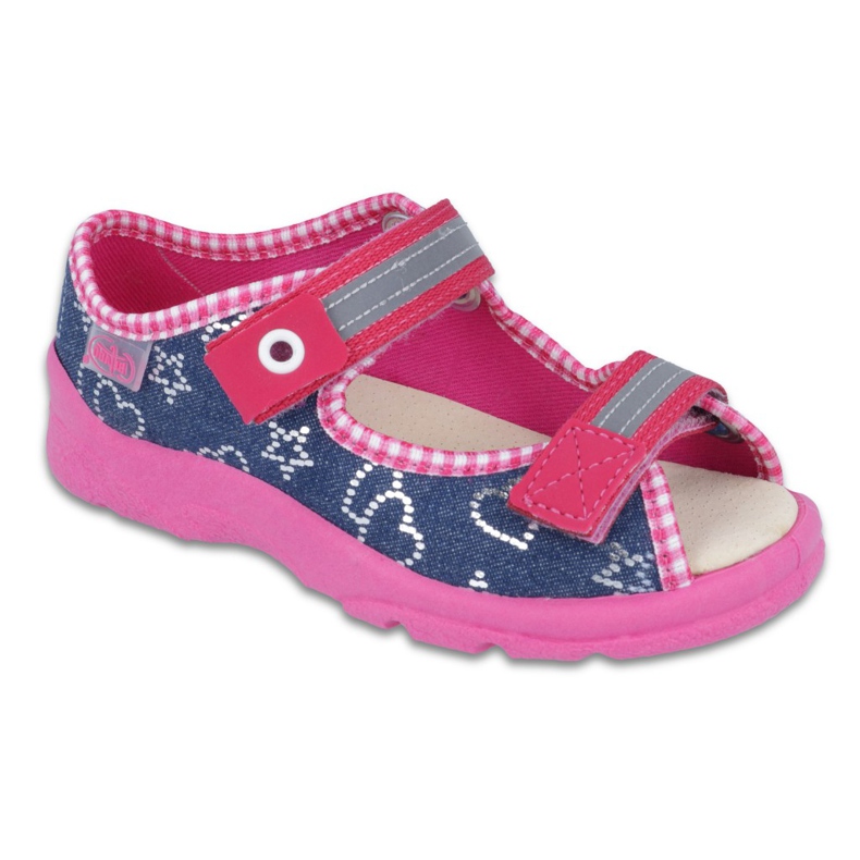 Calzado infantil befado 869X133 azul rosado azul marino
