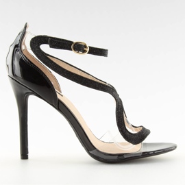 Sandalias negras 1443 Black II-GAT negro Sandalias negras 1443 Black II-GAT negro