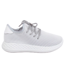 Gris 7760-Y Zapatillas deportivas grises