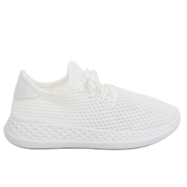 Blanco 7760-Y Zapatillas deportivas blancas
