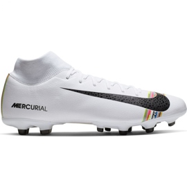 Zapatillas de fútbol Nike Mercurial Superfly 6 Academy Mg M AJ3541-109 multicolor blanco