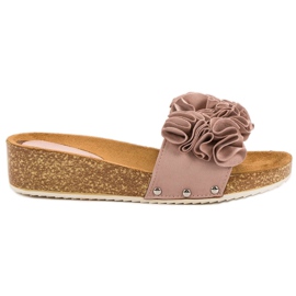 Seastar Pantuflas casuales en polvo rosa