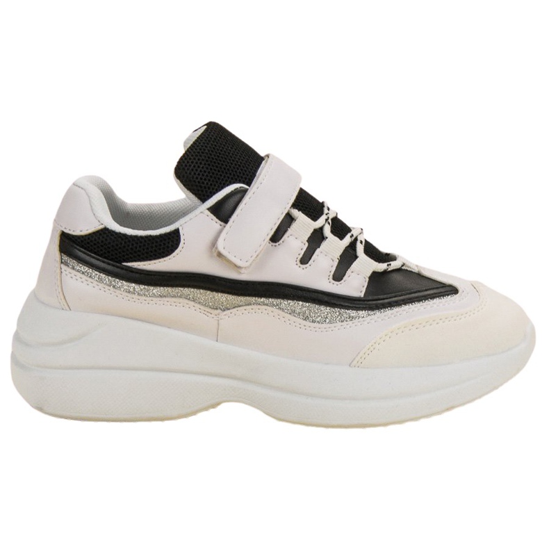 Zapatillas de deporte BLANCAS Y NEGRAS de moda blanco negro