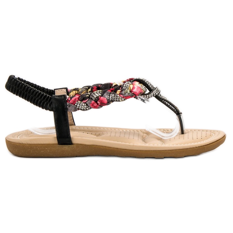 Cm Paris Sandalias japonesas de moda negro