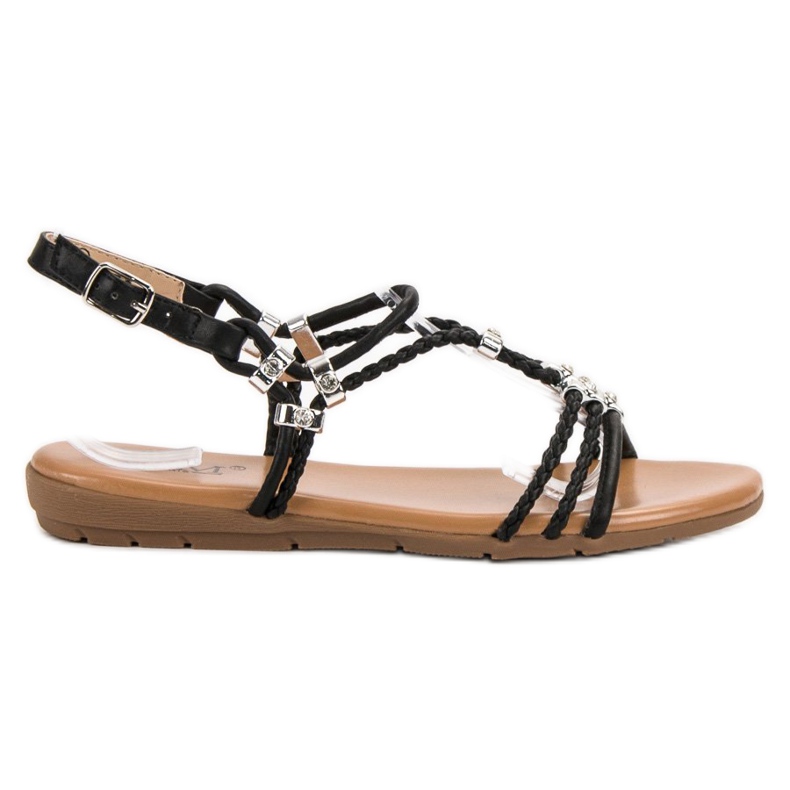 Cm Paris Sandalias planas negro