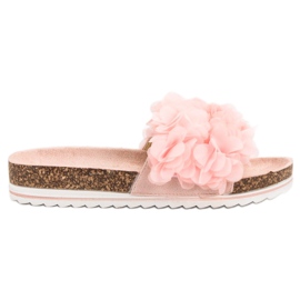 Seastar Pantuflas Monde Rosa Claro