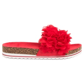 Seastar Zapatillas rojas de moda rojo