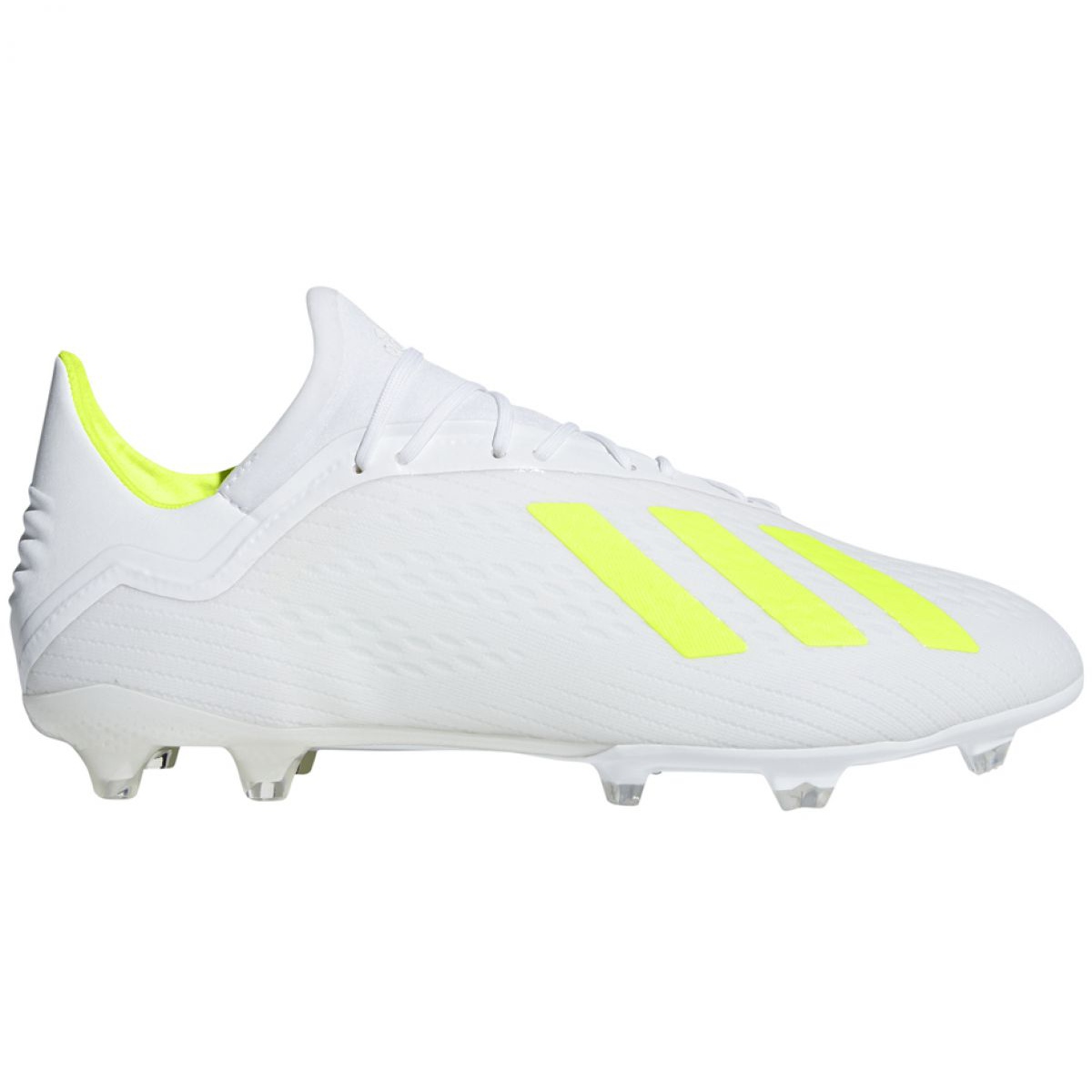 Botas de futbol adidas X 18.2 Fg M BB9364 blanco blanco