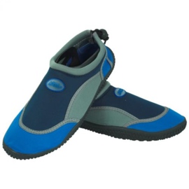 Zapatos de agua aqua-speed azul marino gris Jr 21A 691