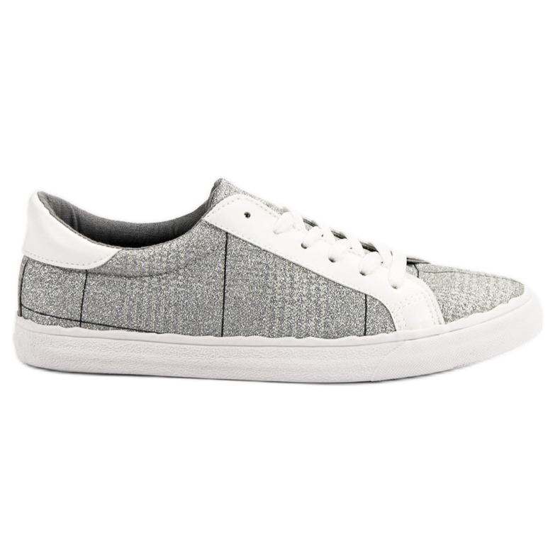 SHELOVET Zapatillas con cordones gris