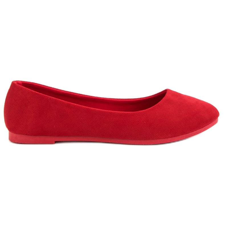 Seastar Cómodas bailarinas rojo
