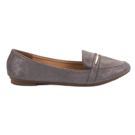 Abloom Mocasines de mujer gris