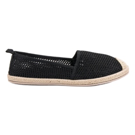 Seastar Alpargatas Textiles Negras negro
