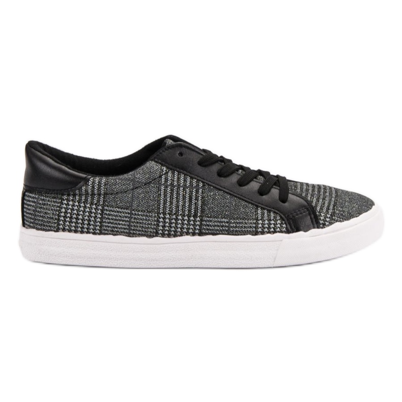 SHELOVET Zapatillas con cordones gris