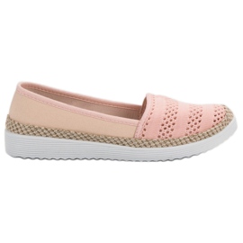 SHELOVET Alpargatas Textiles rosado
