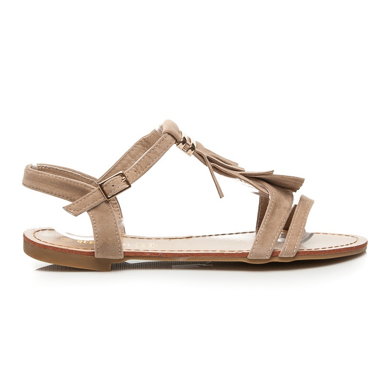 Queen Vivi Sandalias con Flecos marrón Queen Vivi Sandalias con Flecos marrón