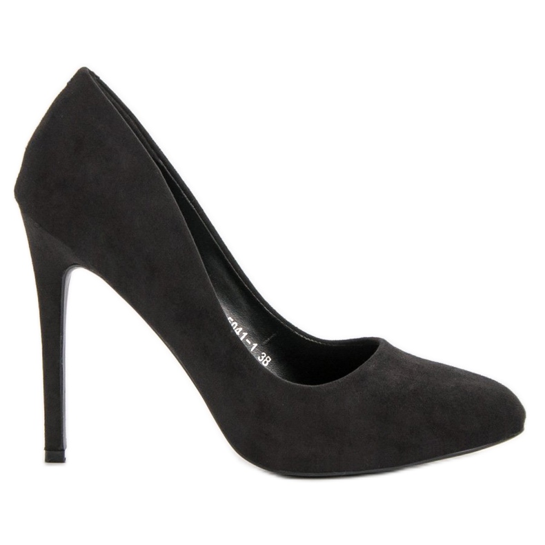 VICES Suede Tacones negro VICES Suede Tacones negro