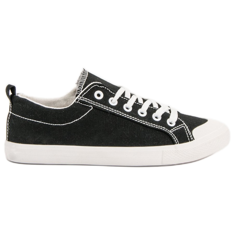 SHELOVET Zapatillas bajas negras negro