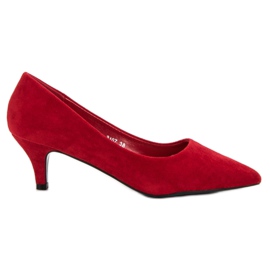 Nio Nio Tacones bajos rojos Nio Nio Tacones bajos rojos