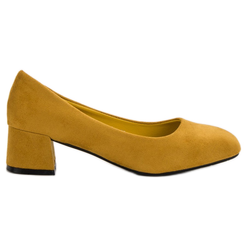 SHELOVET Bombas Mostaza amarillo