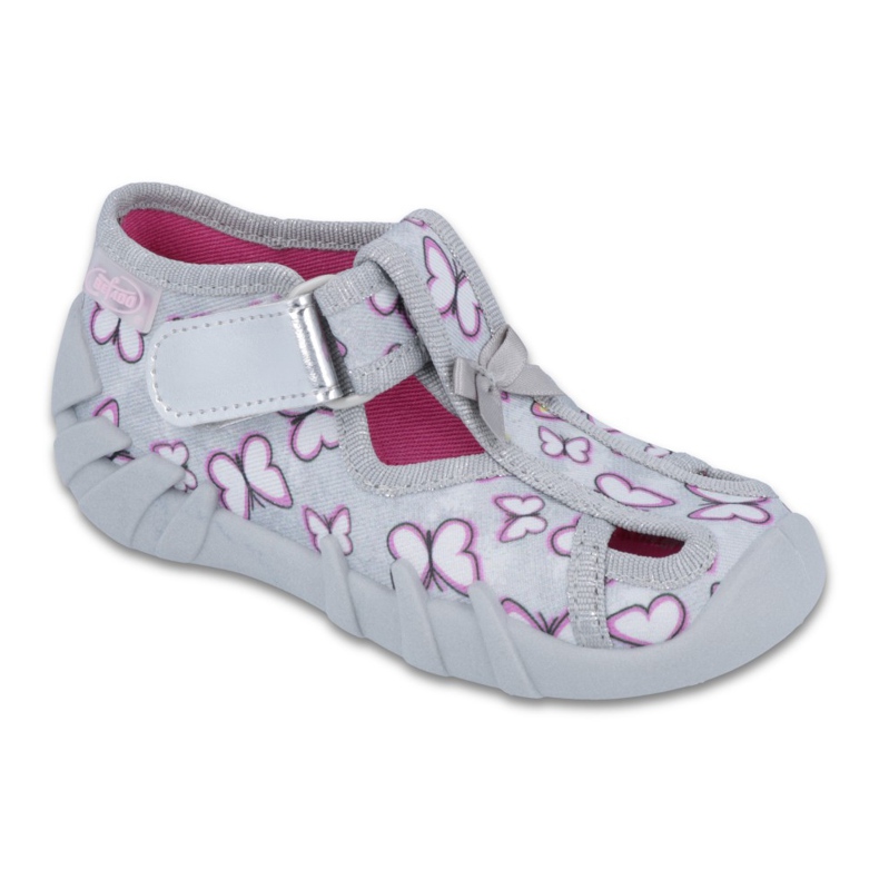 Calzado infantil befado 190P087 violeta gris