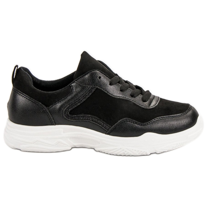SHELOVET Zapatillas de moda negro SHELOVET Zapatillas de moda negro