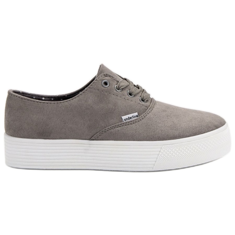 SHELOVET Zapatillas grises de moda