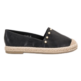 SHELOVET Alpargatas negras negro