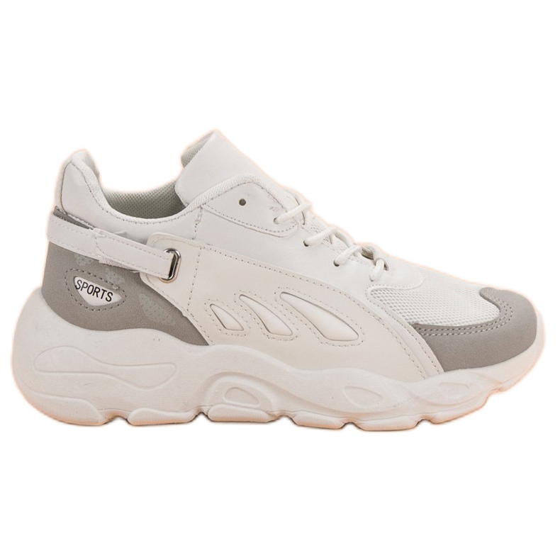 Primavera Zapatillas blancas blanco