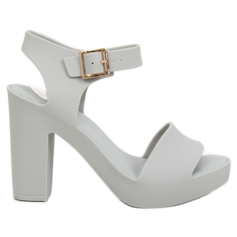 Sandalias tacones Meliski Grey KM202 L.GRAY gris