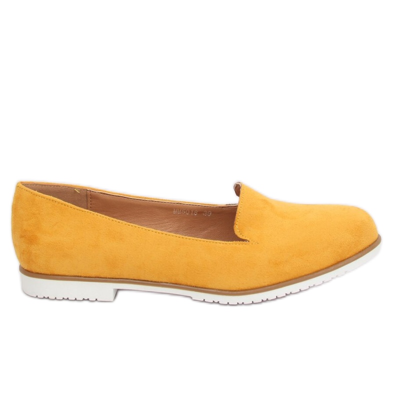 Mocasines amarillos lordsy MM50188 Yellow