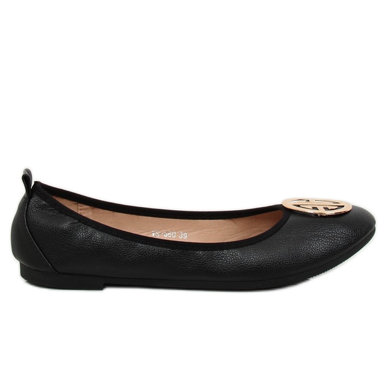Black VS-660 Black bailarinas para mujer negro