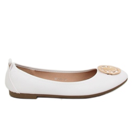 Bailarinas de mujer blancas VS-660 White blanco