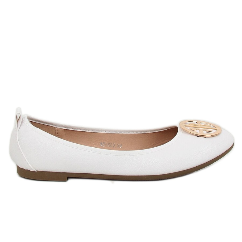 Bailarinas de mujer blancas VS-660 White blanco